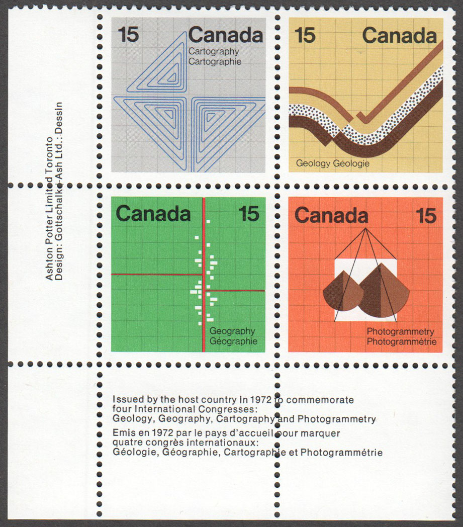 Canada Scott 585a MNH PB LL (A7-12) - Click Image to Close